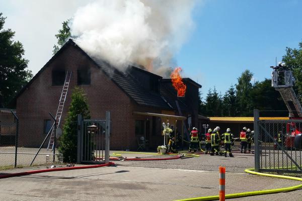 Brand Einfamilienhaus